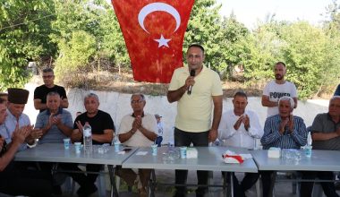 Başkan Yılmaz, Sadiye ve Kızılkaya Mahallelerinde hemşehrileriyle buluştu