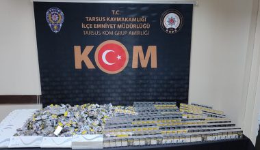 1240 PAKET KAÇAK SİGARA ELE GEÇİRİLDİ