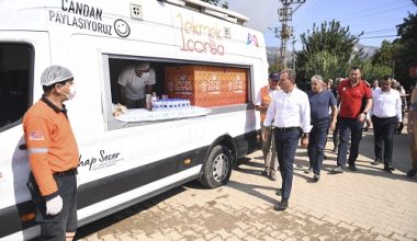 SEÇER: “TÜM İMKANLARIMIZLA BAŞINDAN BERİ BÖLGEDEYİZ”