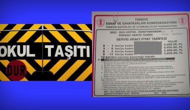 Servis Aracı Ücretleri Arttı  