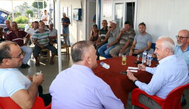 Gültak, Karaduvarlı Balıkçıların Sorunlarını Dinledi