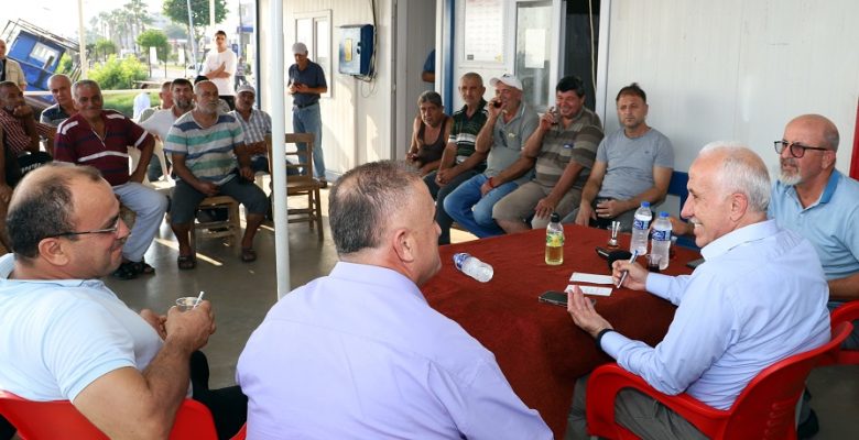 Gültak, Karaduvarlı Balıkçıların Sorunlarını Dinledi