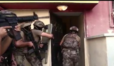 TEFECİLERE ŞAFAK OPERASYONU: 16 KİŞİ GÖZALTINA ALINDI