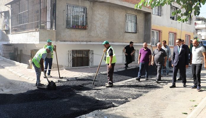 BAŞKAN YILMAZ, ÇALIŞMALARI İNCELEDİ