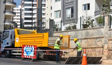 2022’DE 110 BİN METRE YAĞMURSUYU HATTI TEMİZLENDİ