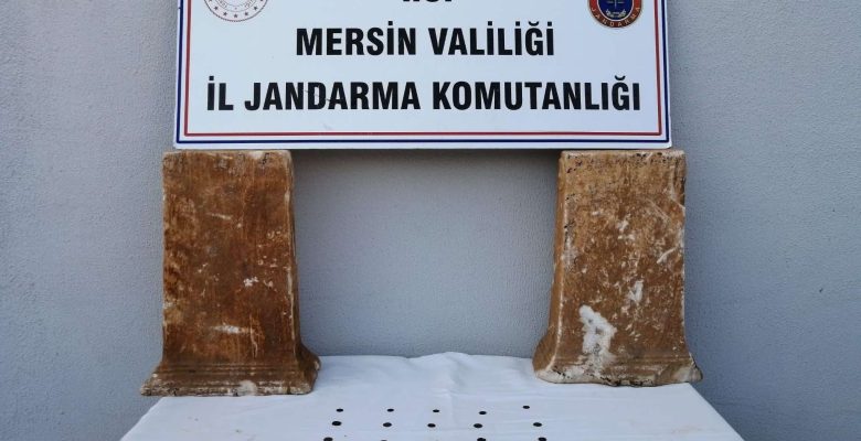 JANDARMADAN TARİHİ ESER KAÇAKÇISINA SUÇÜSTÜ