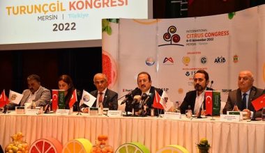 Turunçgil Kongresi Basın Bilgilendirme Toplantısı Gerçekleştirildi