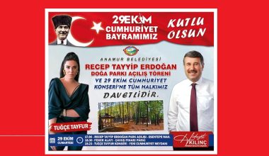 Başkan Kılınç:”Aziz milletimizin Cumhuriyet Bayramı’nı kutluyorum”