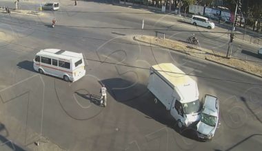 Tarsus’ta Meydana Gelen Kazalar Kameralara Yansıdı