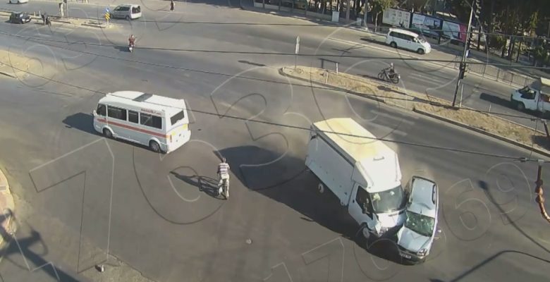 Tarsus’ta Meydana Gelen Kazalar Kameralara Yansıdı