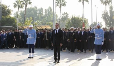 BÜYÜK ÖNDER ATATÜRK, ARAMIZDAN AYRILIŞININ 84. YILINDA ANILDI