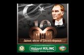 Başkan Kılınç’ın 10 Kasım Atatürk’ü Anma Günü Mesajı