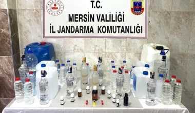 JANDARMADAN SAHTE İÇKİ OPERASYONU”