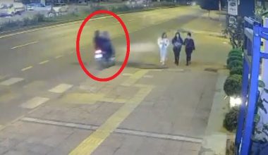 YOLDA YÜRÜYEN KIZLARA BİR CİSİM ATAN ŞAHISLAR TUTUKLANDI