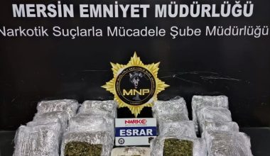 Mersin Polisi Zehir Tacirlerine Geçit Vermiyor