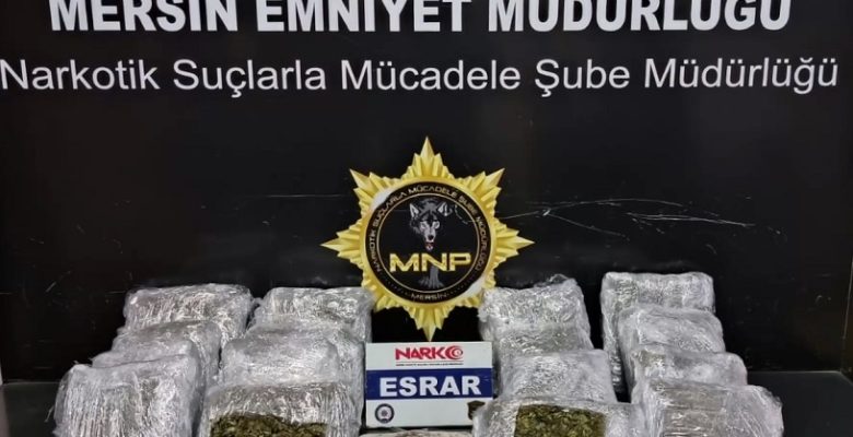 Mersin Polisi Zehir Tacirlerine Geçit Vermiyor