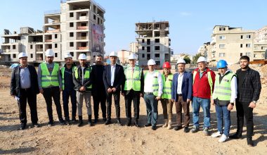 Başkan Gültak, Barış Mahallesi TOKİ Proje Sahasını Ziyaret Etti