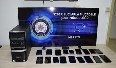 MERSİN POLİSİNDEN BÜYÜK SİBER OPERASYONU