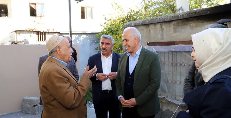 Gültak; Hal Kompleksi Taziye Evi Yapımı İle Camisinin Yenileme Çalışmalarını İnceledi