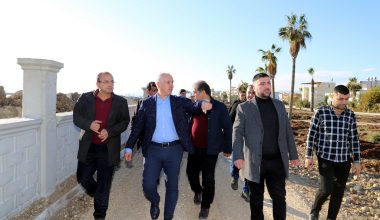 Başkan Gültak, Karaduvar Mahallesinde İncelemelerde Bulundu