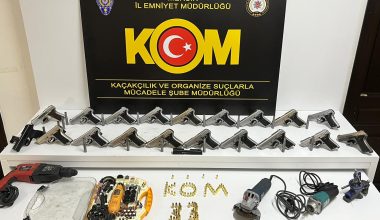 MERSİN POLİSİNDEN SİLAH TÜCCARLARINA OPERASYON