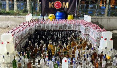 KAÇAK ALKOL ÜRETENLERE OPERASYON