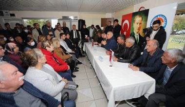 Başkan Tarhan, Hasarlı Binalarla İlgili Bilgilendirme Yaptı