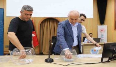 Çay Mahallesinde ikinci kura çekimi gerçekleşti