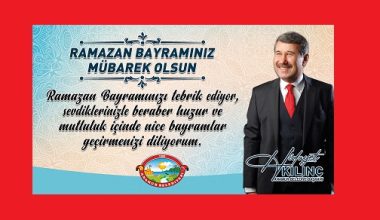 Başkan Kılınç, Ramazan Bayramını kutladı