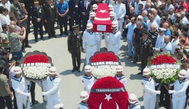 ŞEHİDİMİZ SON YOLCULUĞUNA UĞURLANDI