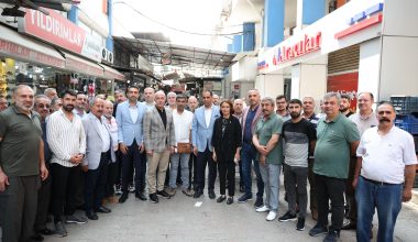 Başkan Gültak, Zafer Çarşısı Esnafı ile Buluştu