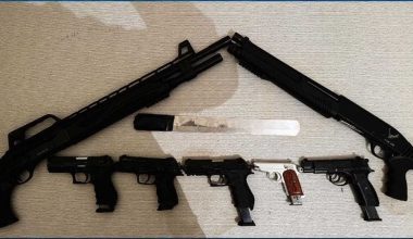 Mersin’de 7 ayda Bin 220 adet Silah ele geçirildi