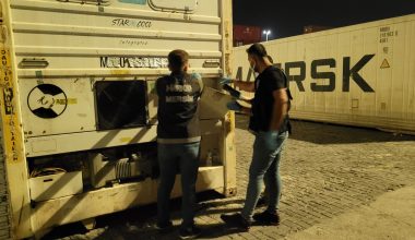 MERSİN LİMANINDA UYUŞTURUCU MADDE ELE GEÇİRİLDİ