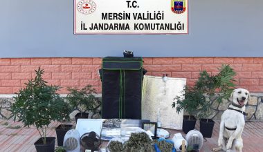 EVİNDE UYUŞTURUCU İMAL EDEN ŞÜPHELİYE JANDARMA OPERASYONU