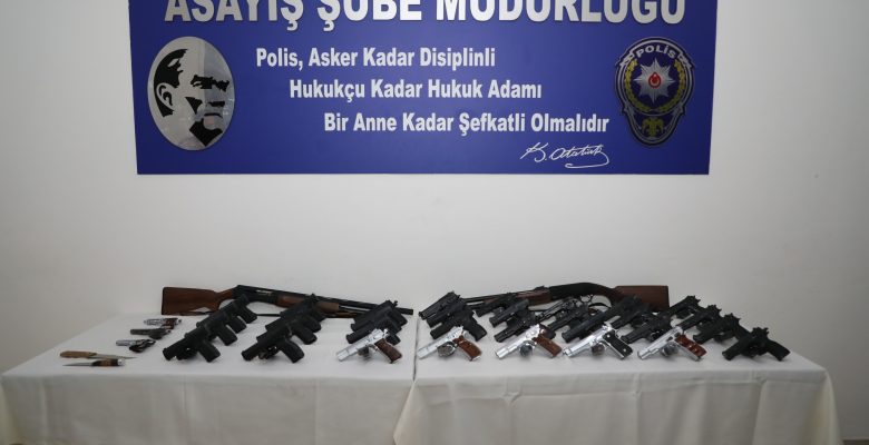 SON 3 AYDA 692 SİLAH YAKALADI