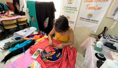 YÜN KEÇE EĞİTİMİ TOROSLAR’DA BAŞLADI