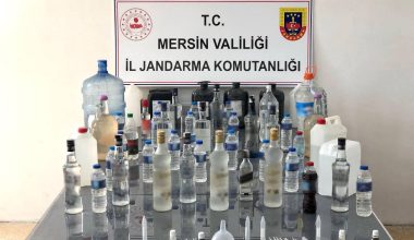 JANDARMADAN SAHTE İÇKİ OPERASYONU