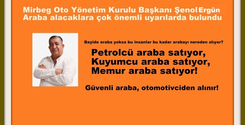 Güvenli araba, otomotivciden alınır”