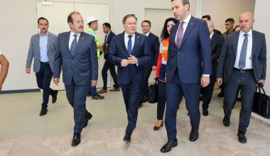 Bakan Bayraktar, Akkuyu NGS’de İncelemelerde Bulundu