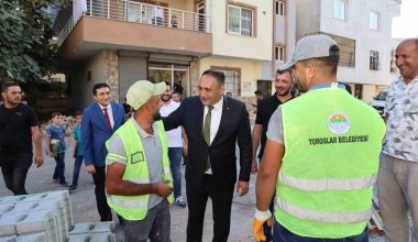 Başkan Yılmaz, Mevlana Mahallesi’nde kültür ve taziye evi çalışmalarını inceledi