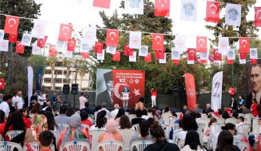 “Cumhuriyeti yaşatıp yükseltecek olanlar çocuklarımızdır”