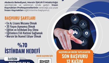 İNSAN KAYNAKLARI UZMANLARI YETİŞTİRİLECEK