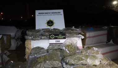 MERSİN POLİSİ UYUŞTURUCUYA GEÇİT VERMİYOR