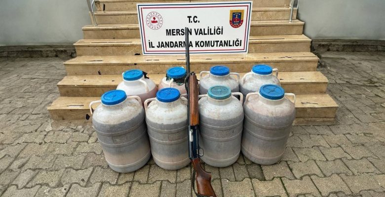 JANDARMADAN SAHTE İÇKİ OPERASYONU