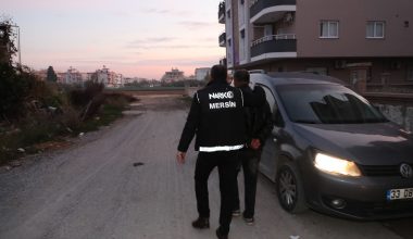 Mersin’de uyuşturucu satıcılarına operasyon