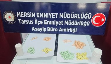 Tarsus’ta hırsızlık, uyuşturucu madde ve silah operasyonu