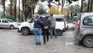 Mersin Polisinden hırsızlık operasyonu