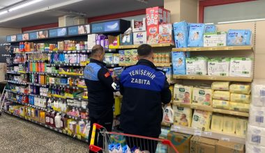 Zincir markette tarihi geçmiş ürünler tespit edildi
