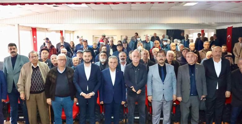 Şehit aileleri, gaziler ve emekli öğretmenler Ali Öz’e destek sözü verdi