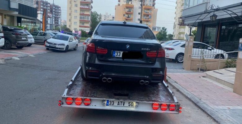 Drift atan sürücüye 50 Bin TL ceza kesildi, araç trafikten men edildi